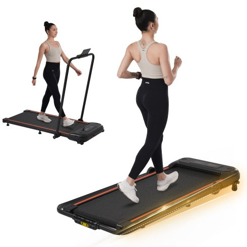 NEW Folding Walking Pad Under Desk Treadmill For Home Office -2.5HP Walking Treadmill With Incline 0.5-7.5MPH 265LBS Capacity Treadmill For Walking Running - Two Ways To Adjust Speed