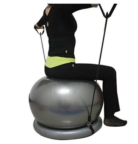 Explosion-proof yoga ball fixed base