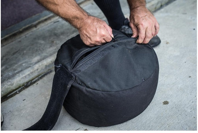 Fitness training weight-bearing sandbag