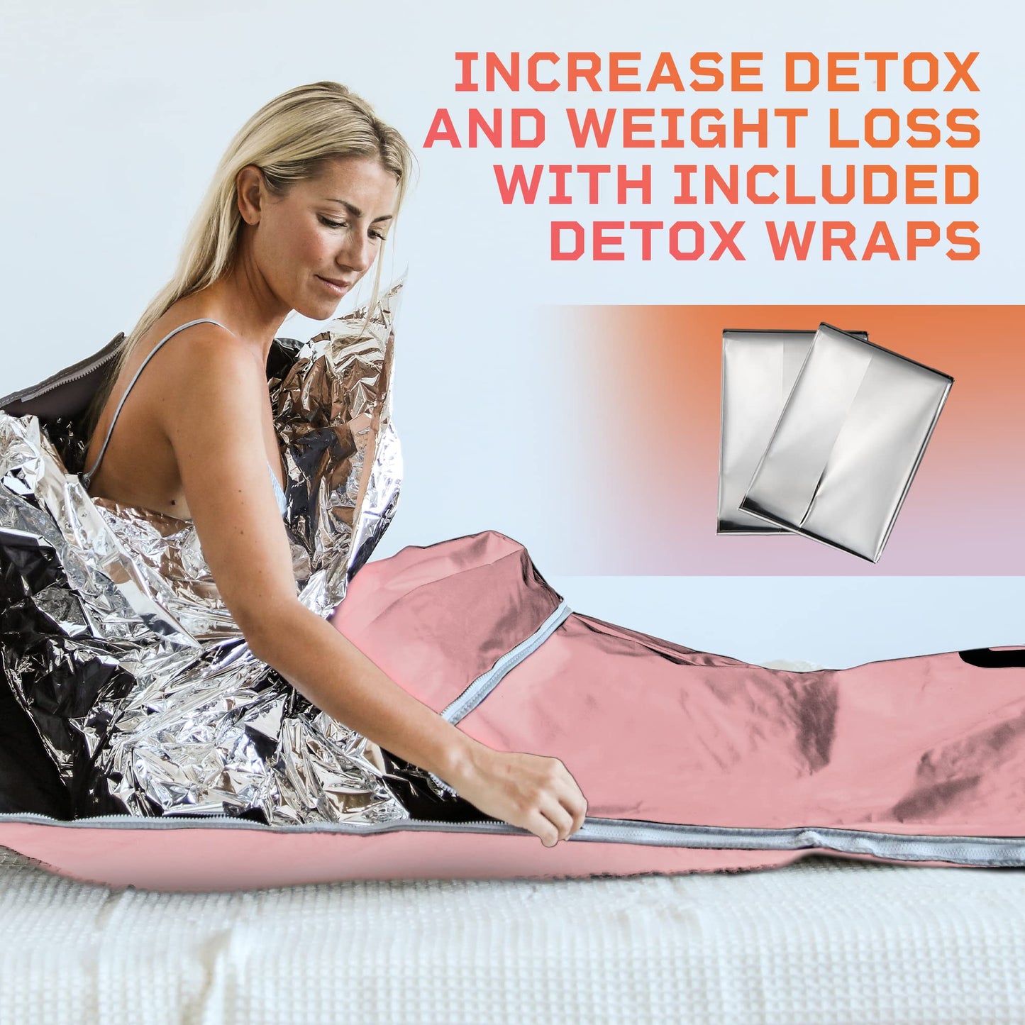 LifePro Bioremedy Sauna Blanket for Detoxification - Portable Far Infrared Sauna for Home Detox Calm Your Body and Mind